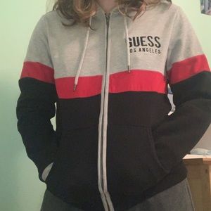 GUESS zip up jacket